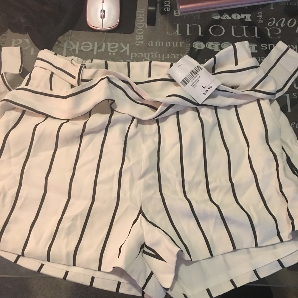 Stripe Shorts